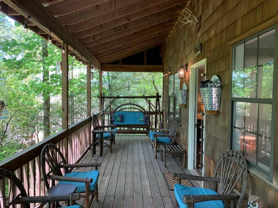 Cabin Fever On Cartecay River Ellijay Exterior photo