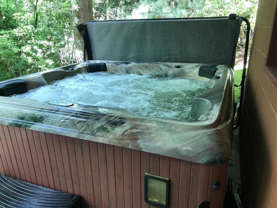 Cabin Fever On Cartecay River Ellijay Exterior photo